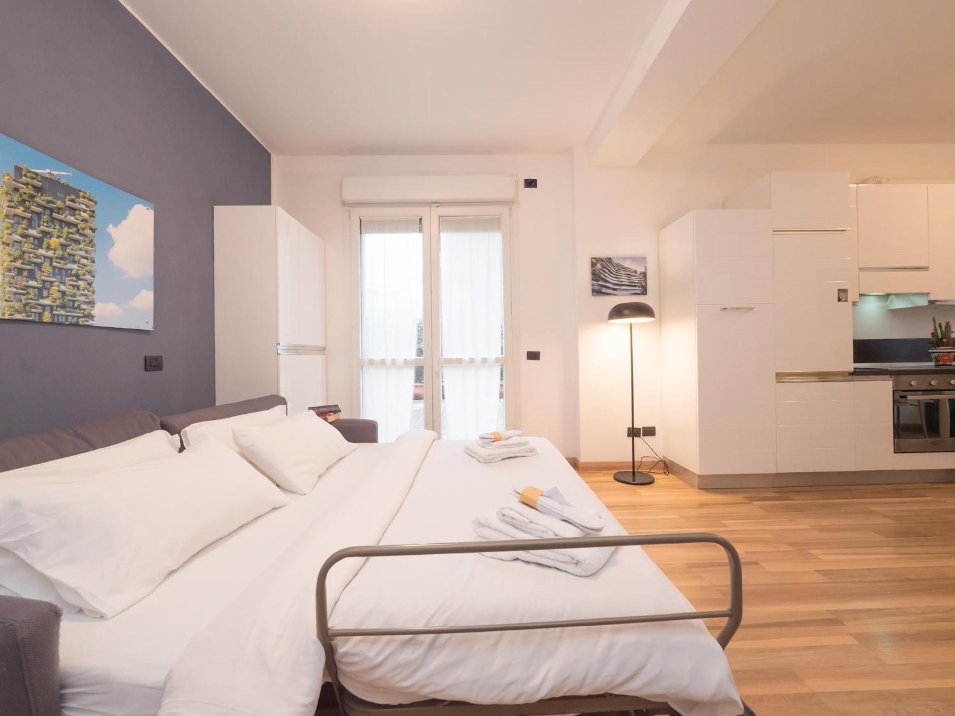 Rentopolis Apartments - Palazzo Candiani Milano Ngoại thất bức ảnh
